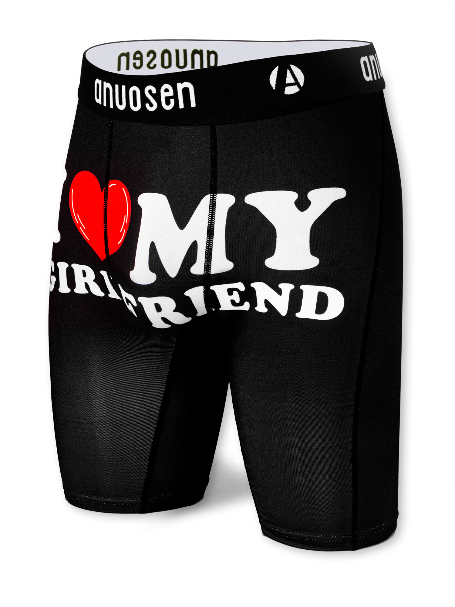 Men's Long Sports Underwear wi – Street Fashion Brand Logo Bewertung und Preis