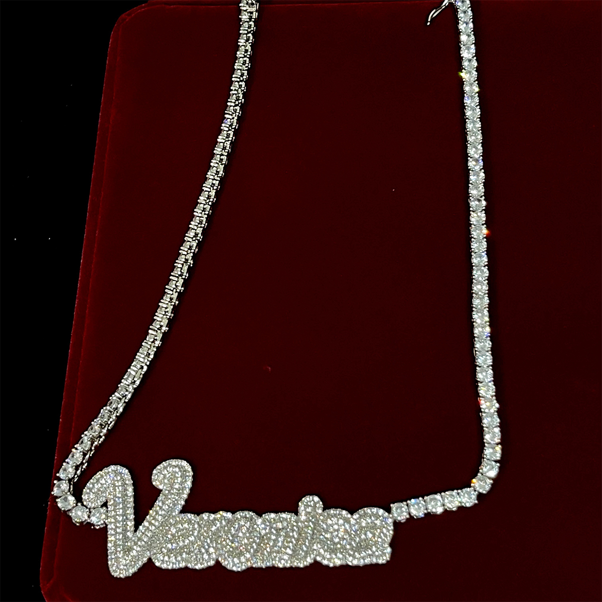 Aokaishen Custom Cursive Lette – Street Fashion Name Bewertung und Preis