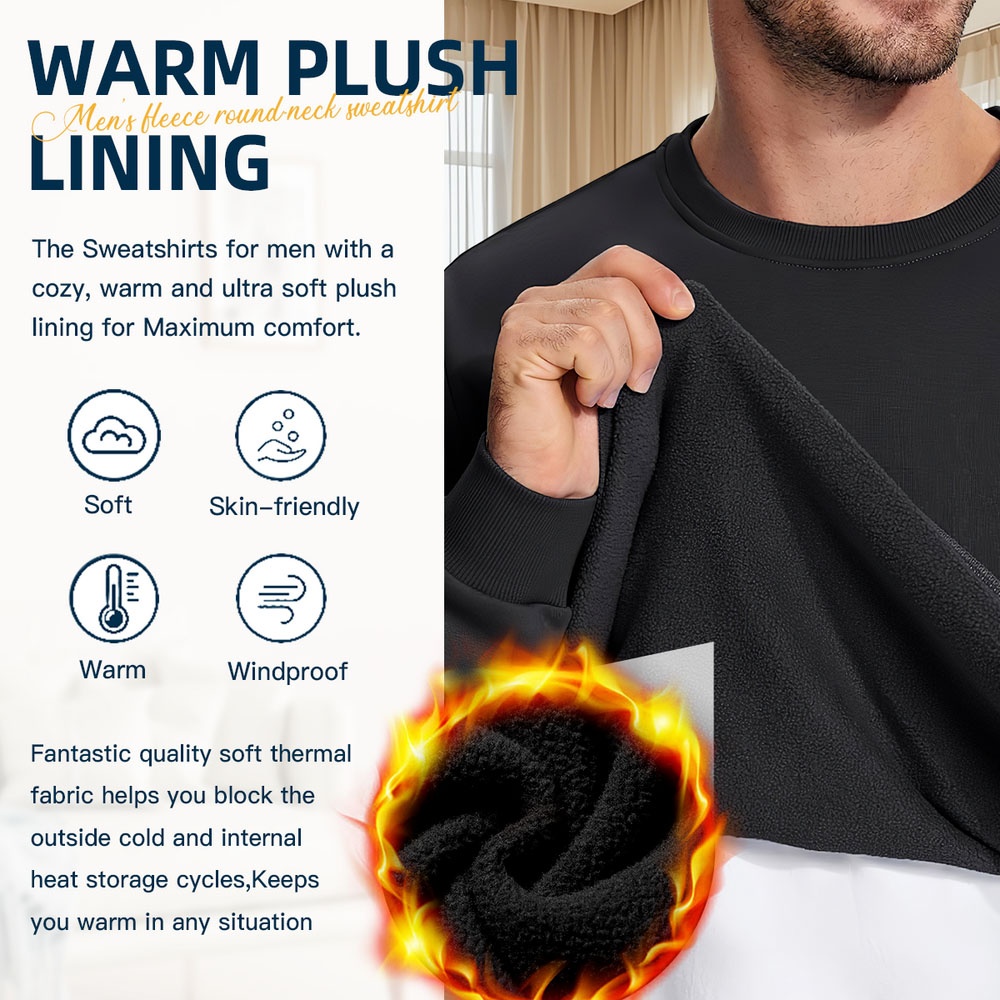 Men's Black Crew Neck Loose Sw – Quirky Street Fashion Bewertung und Preis