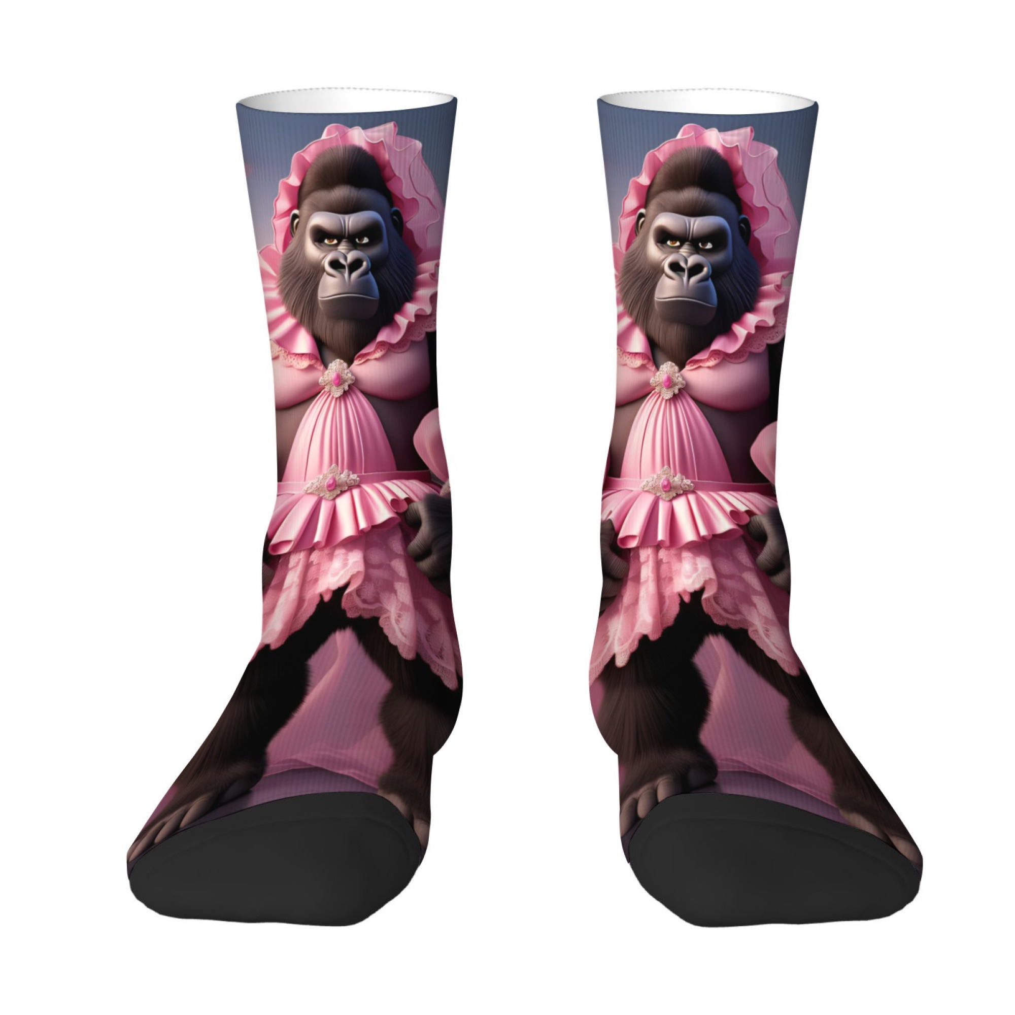 Pink Skirt with Gorilla-themed – Quirky Street Fashion Bewertung und Preis