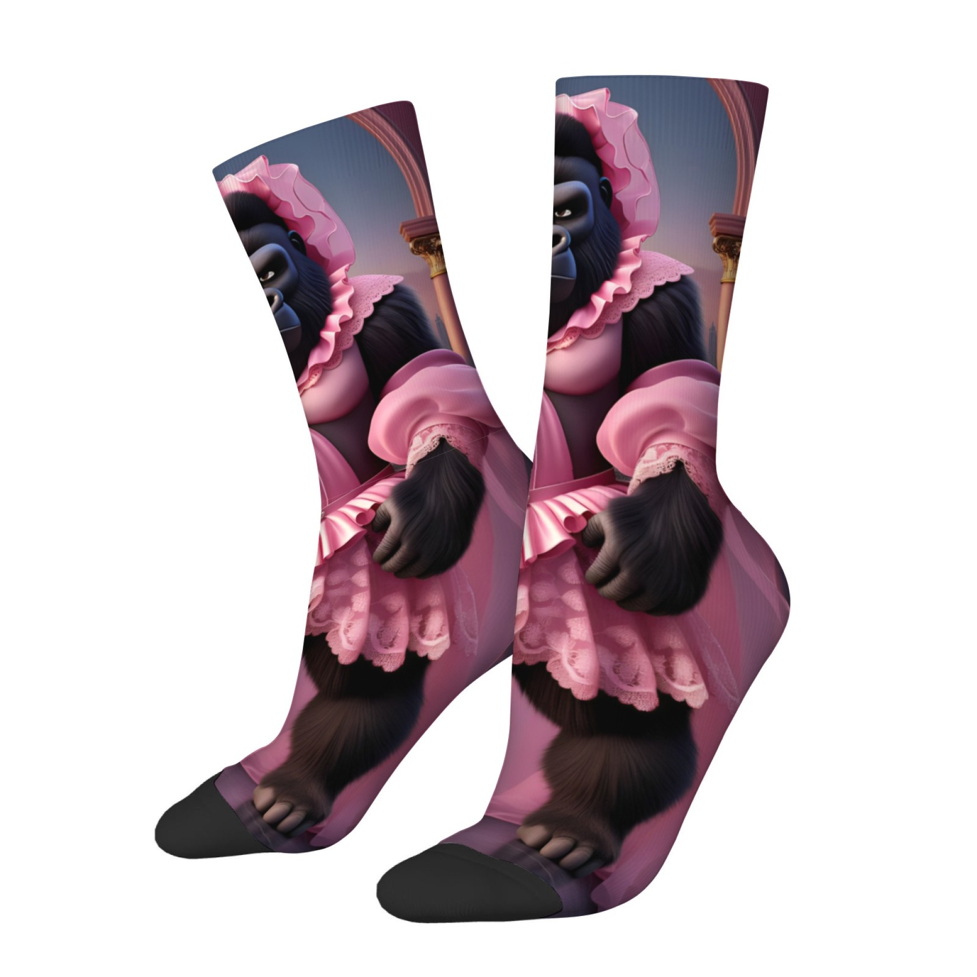 Pink Skirt with Gorilla-themed – Quirky Street Fashion Bewertung und Preis