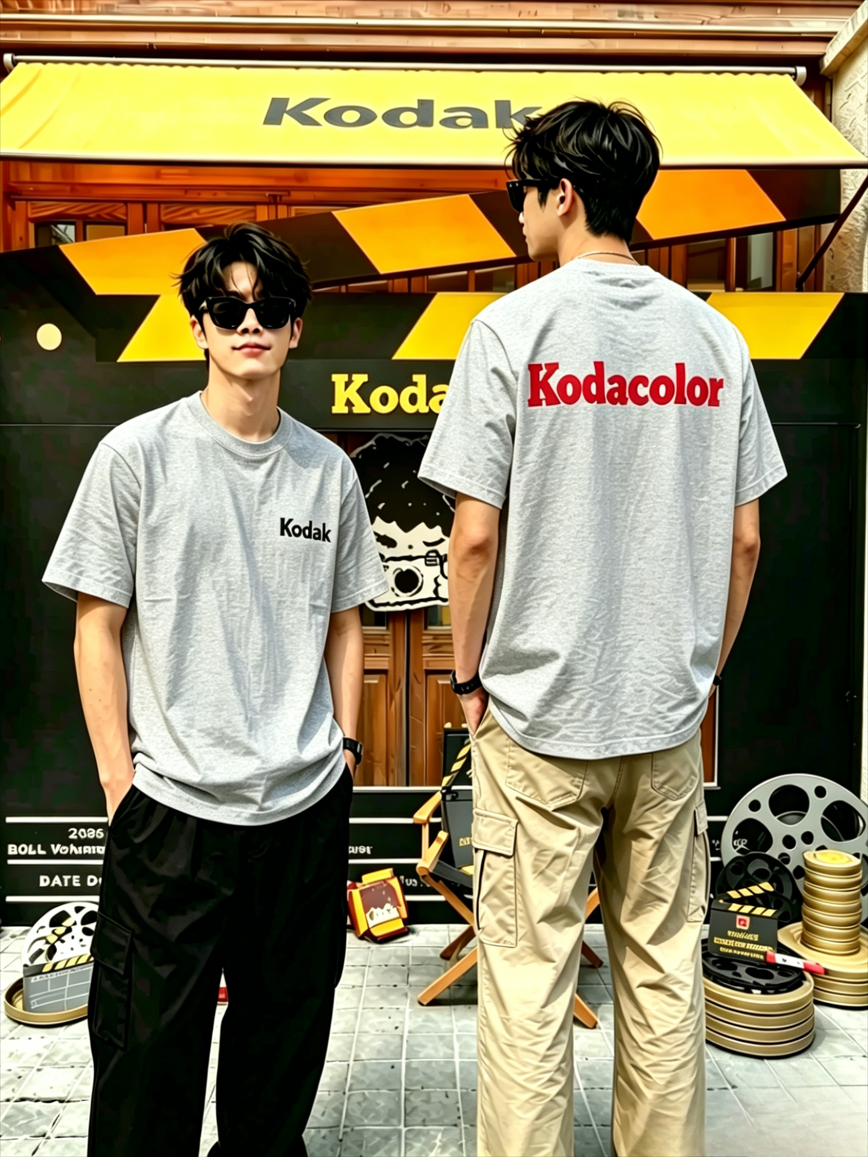 2026 Summer Kodak Brand Pure K – Street Fashion Brand Logo Bewertung und Preis