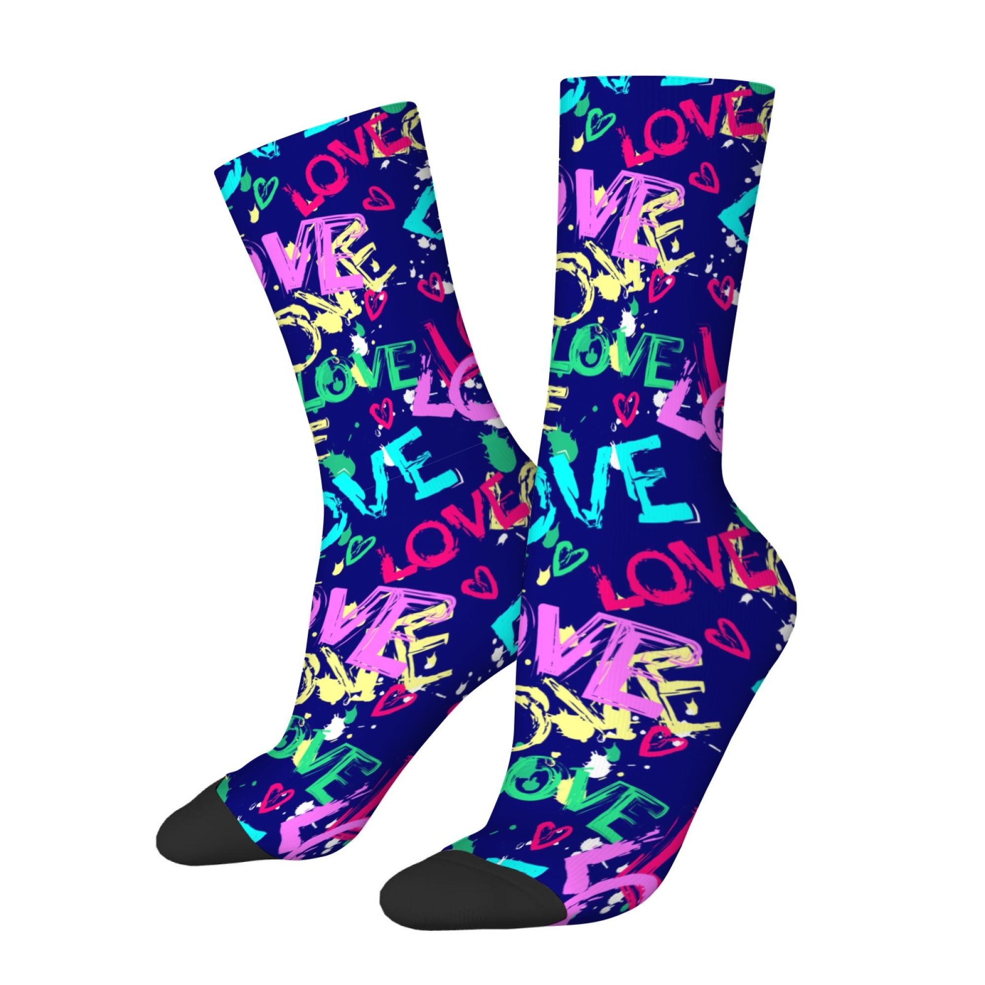LOVE Colorful Graffiti Happy M – Street Fashion Style Youtube Bewertung und Preis