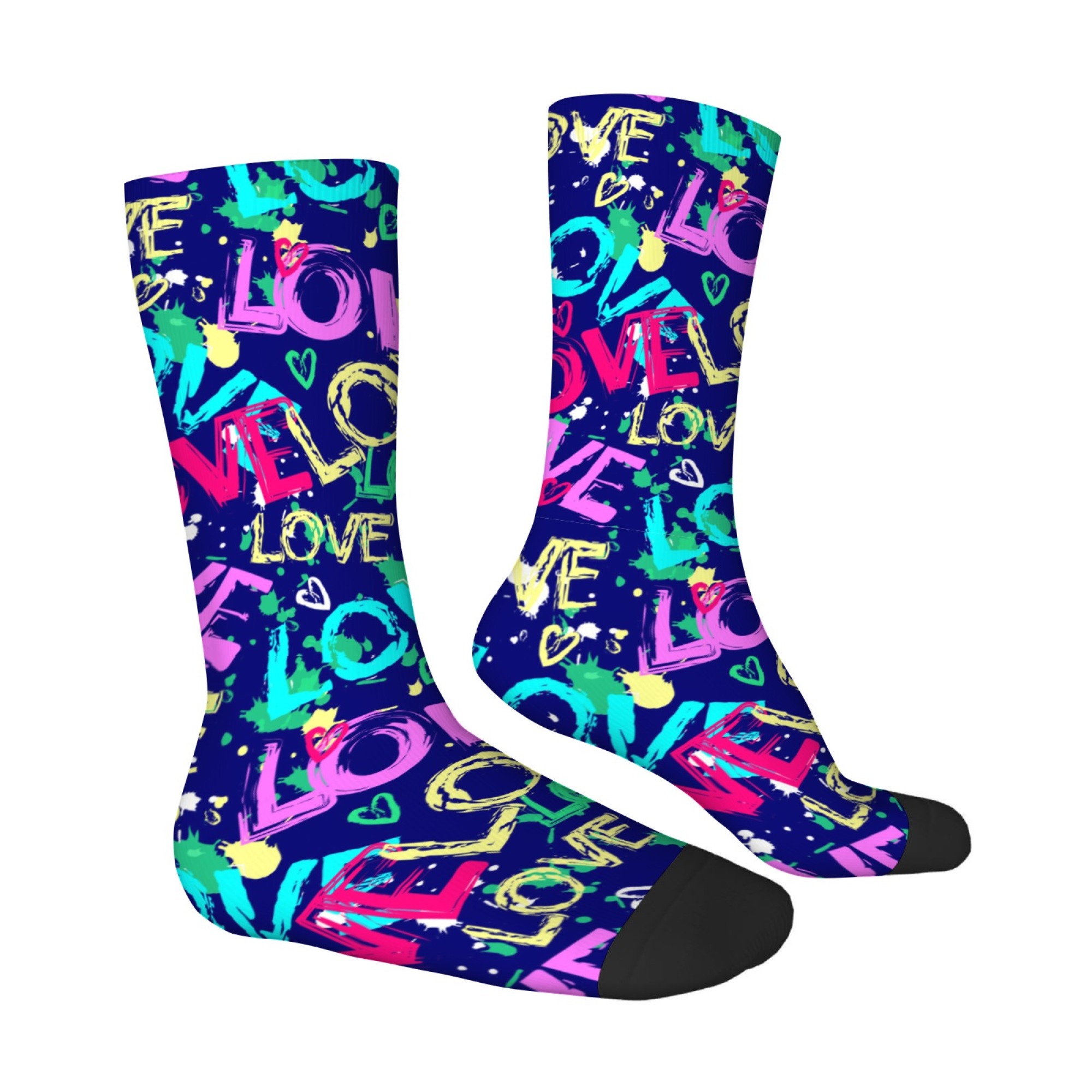 LOVE Colorful Graffiti Happy M – Street Fashion Style Youtube Bewertung und Preis