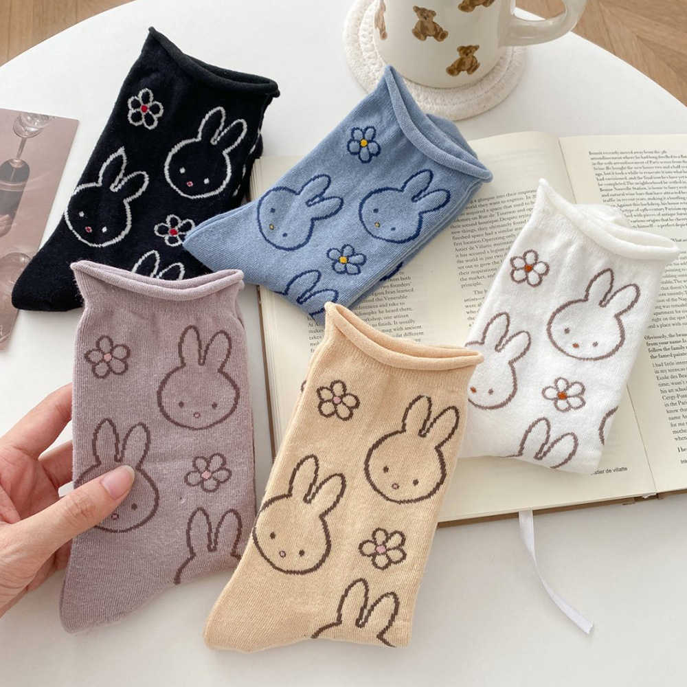 5 Pair Cute Funny Cartoon Rabb – Street Fashion Style Youtube Bewertung und Preis