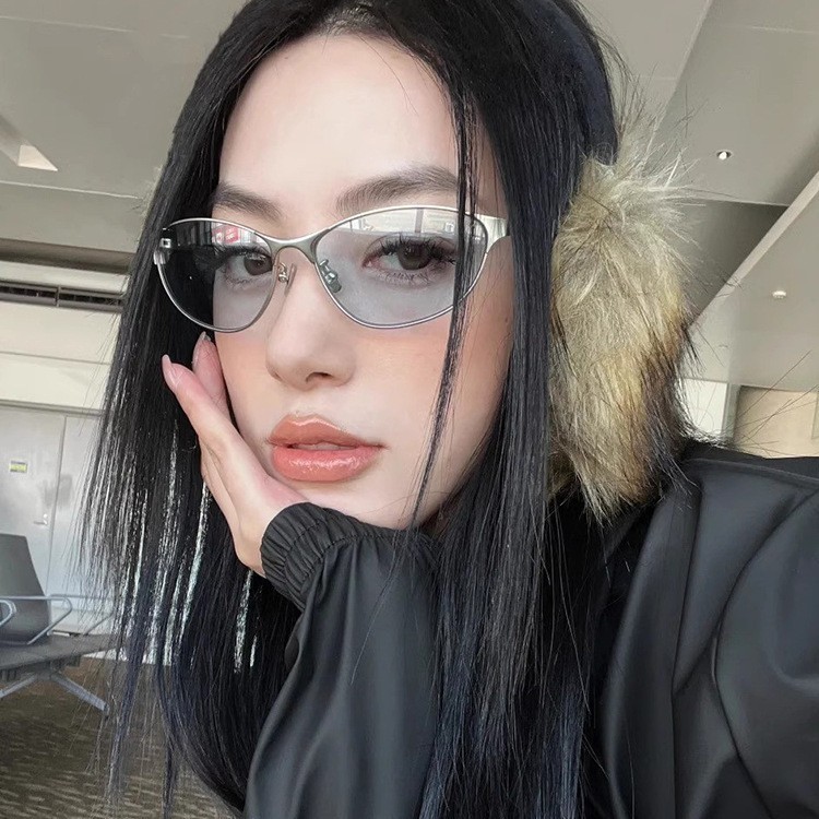 New street shot metal cat eye  – Street Fashion American Bewertung und Preis