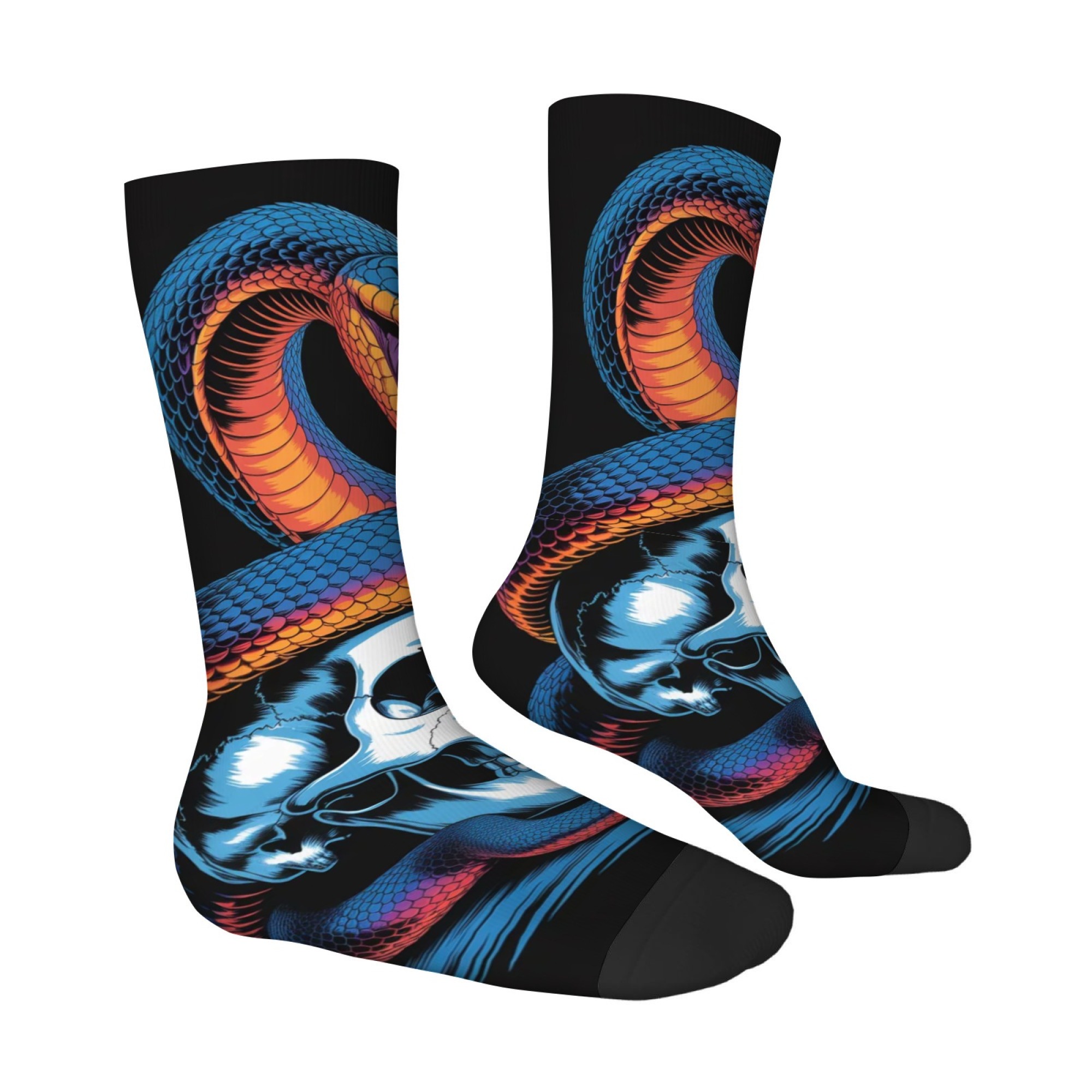 Skull Cobra Retro Comic Socks  – Street Fashion Style Youtube Bewertung und Preis