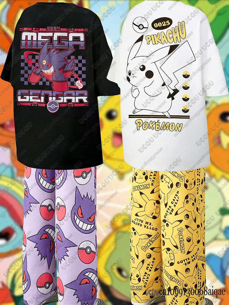 2026 Anime Pikachu&Gengar Summ – Street Fashion Women Bewertung und Preis