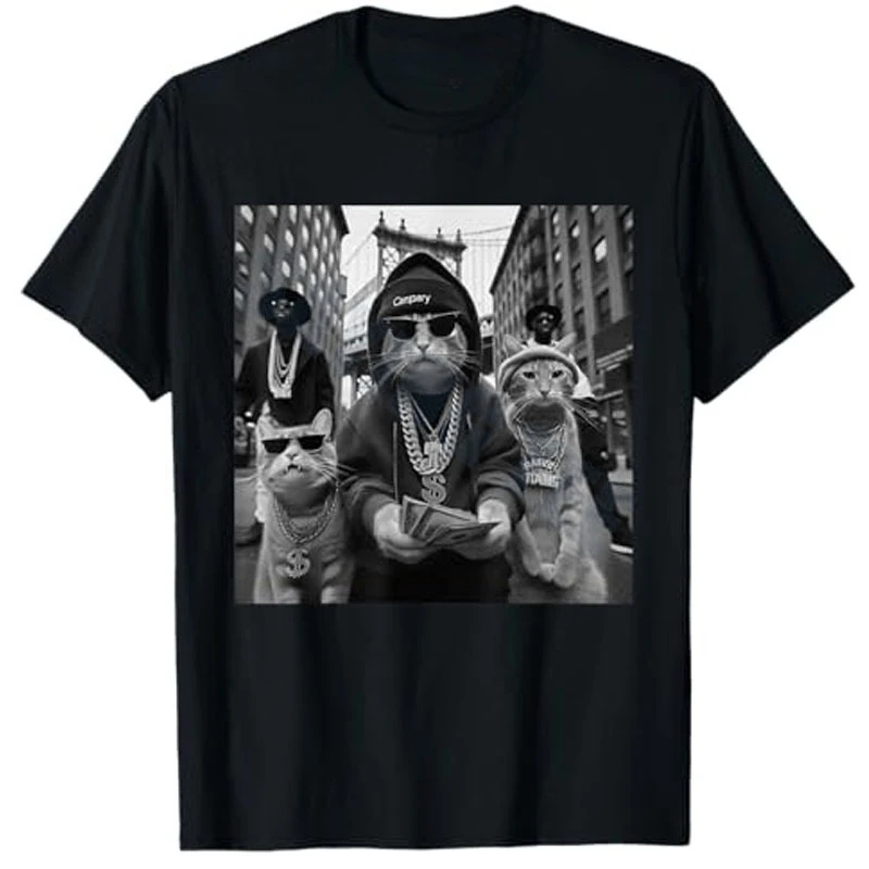 HOT SALE Funny Cat Street Core – Quirky Street Fashion Bewertung und Preis
