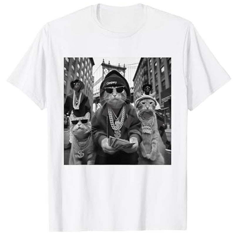 HOT SALE Funny Cat Street Core – Quirky Street Fashion Bewertung und Preis