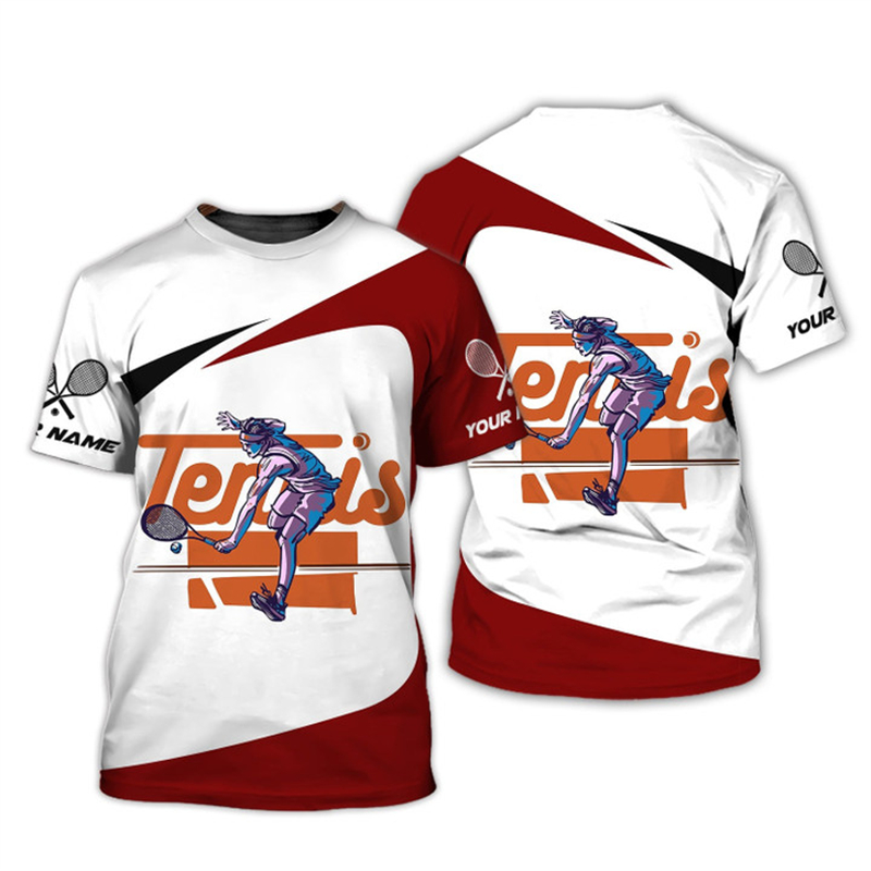Custom Name Tennis Ball Graphi – Street Fashion Name Bewertung und Preis
