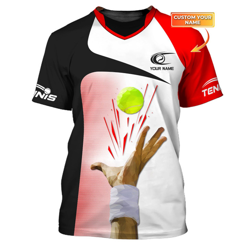 Custom Name Tennis Ball Graphi – Street Fashion Name Bewertung und Preis